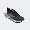 Laufschuh ADIDAS PERFORMANCE "RUNFALCON 5 TR", Gr. 46, core schwarz, silber metallic, carbon, Textil, Synthetik, sportlich, Schuhe