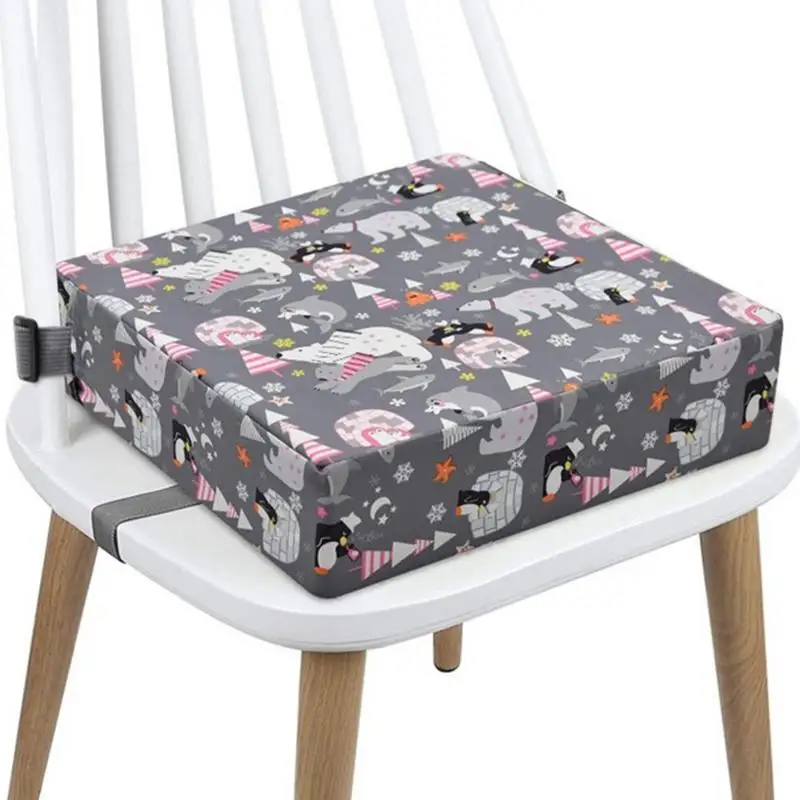 Esstisch Booster Sitzpolster Tisch Booster Sitz Waschbar Stuhl Sitzpolster Erhöhungskissen Dickes Kinder Booster Sitzkissen Image