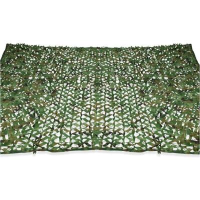 Cyslmuk - 6 x 3 m rechteckiges Sonnensegel-Design, Tarnschirm, kariert, grün, Sonnenschutz-Tarnnetz Image