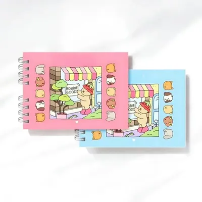 Malbuch mit niedlichen Tierfiguren, Malbuch für Kinder, Tierthema, Graffiti-Malbuch, Bobbie-Waren, Image