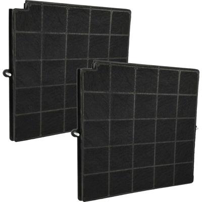 vhbw 2x Aktivkohlefilter kompatibel mit Airforce EG8832 F54 90 S4, EG8833 F37 90 S4, EG1892