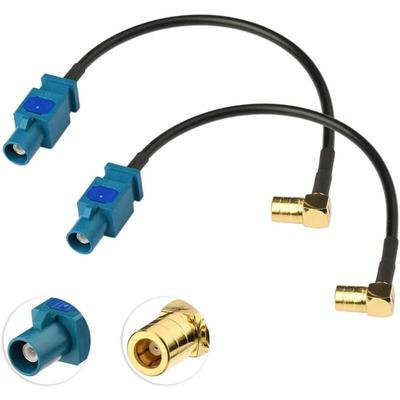 DAB Funkkabel Fakra auf SMB Adapterkabel Fakra Z Stecker auf SMB Buchse Adapterkabel 15cm RG174 2 Image
