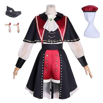 BanG Traum Mutsumi Wakaba Anime Cosplay Kostüm Cosplay-Anzüge Halloween Karneval Party Outfit Für Damen Erwachsene Image