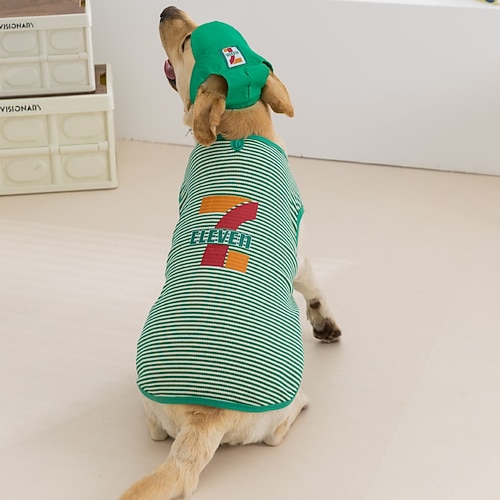 Hunde-Shirts, schnelltrocknende, weiche, dehnbare Haustier-T-Shirts mit reflektierendem Etikett, Tanktop, ärmellose Weste, Sonnenschutz, Hundekleidung für große Hunde Image
