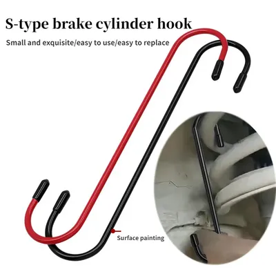 1/4PC Brake Caliper Hooks Automotive Repair Tool S Shape Hook Suspension Disc Service Brake Caliper