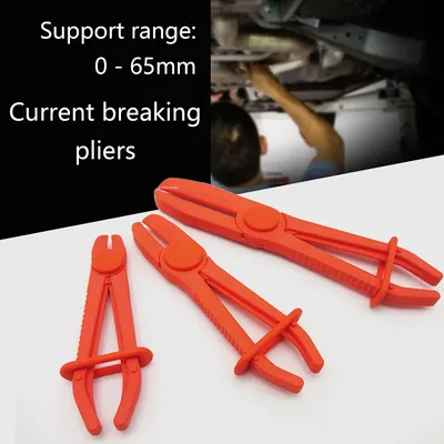 3Pcs/Set Nylon Hose Clamp Tool Set Brake Fuel Water Line Clamp Plier Hands Free Tool Car Repair