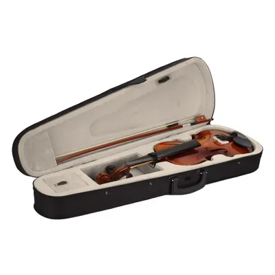 4/4 Natural Color Violin Solid Wood Violin Set with Case Bow Rosin Stringed Instrument Violin for