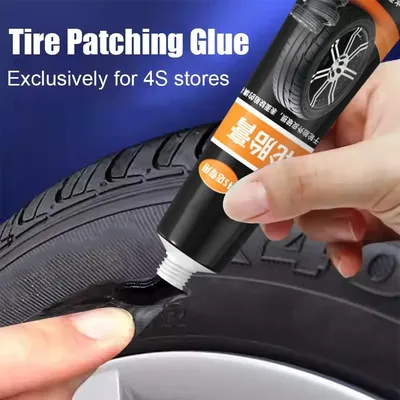 Tire Crack Repair Kits - 30g Cracked Tire Sealant, Universal Rubber Glue For Sidewall Puncture