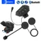 Auricolari per moto Cuffie per casco Cuffie Bluetooth 5.0 Cuffie per motori wireless Auricolari per