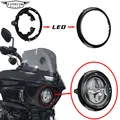 Faro Staffa di Montaggio Anello Set Per Harley Softail Low Rider S FXLRS 2020-2024 FXLRST 2022-2024 Low Rider S FXLRS 2020-2023