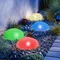 Lampes solaires de jardin en pierre pour l'extérieur, spots solaires rvb, lampes de jardin solaires