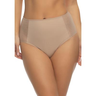 Plus Size Women's Prima Shaping Hi-Cut Brief by Paramour by Felina in Dune Dun (Size L)
