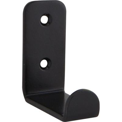Mantelhaken Amenti Breite 25 mm, Garderobenhaken Höhe 54 mm, Stahl schwarz Image