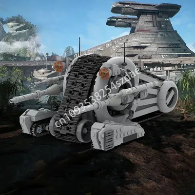 647PCS MOC Stern Schlacht SW Separatist Schnecke Tank Droid Berühmte Film Modell Bausteine Stapeln Ziegel Kreative Kind Spielzeug geschenk Image