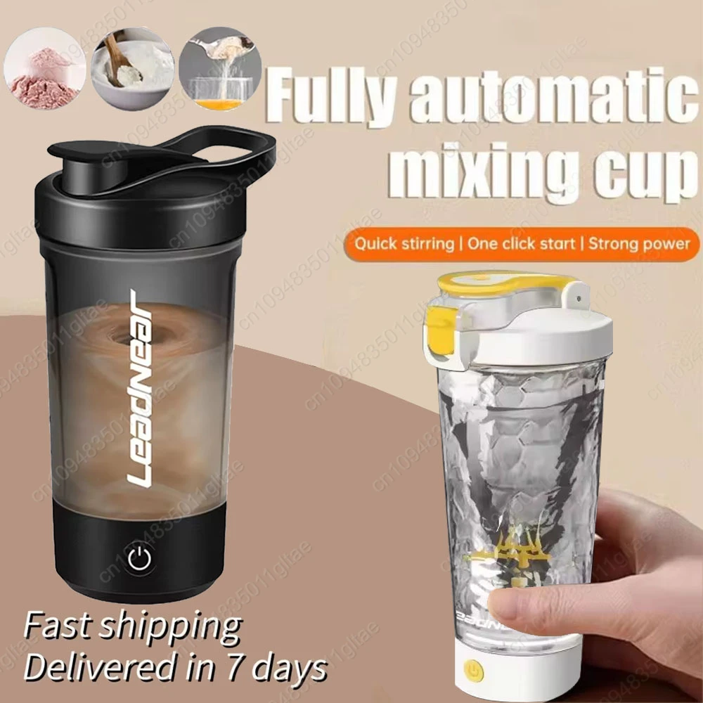 Neue Frauen Männer Selbst-Rühren Shaker Tasse Flaschen Gym Sport Protein Shakes Mischen Tassen Outdoor Drink Automatische Rühren Tasse Image