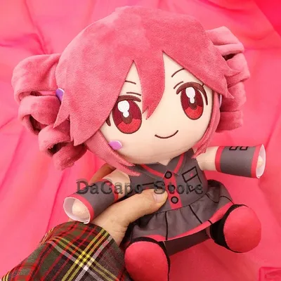 Kasane Teto Cosplay Soft Dolll Babe Geschenk Plüschtier Diva Vtuber Schlüsselanhänger Produkte Image