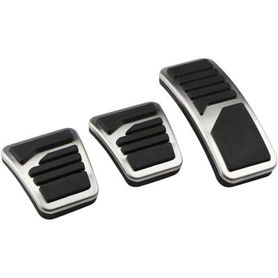 Ccykxa - 3-teiliges Auto-Bremspedal-Abdeckung, rutschfeste Auto-Pedal-Abdeckung, Image