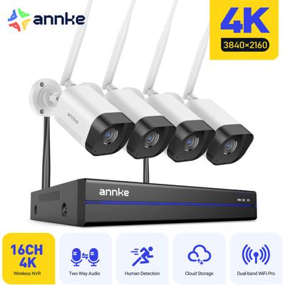 Annke - 8MP Überwachungskamera Set 16 Kanäle mit 4 Kameras, Zwei-Wege-Audio, Nachtsicht, Image