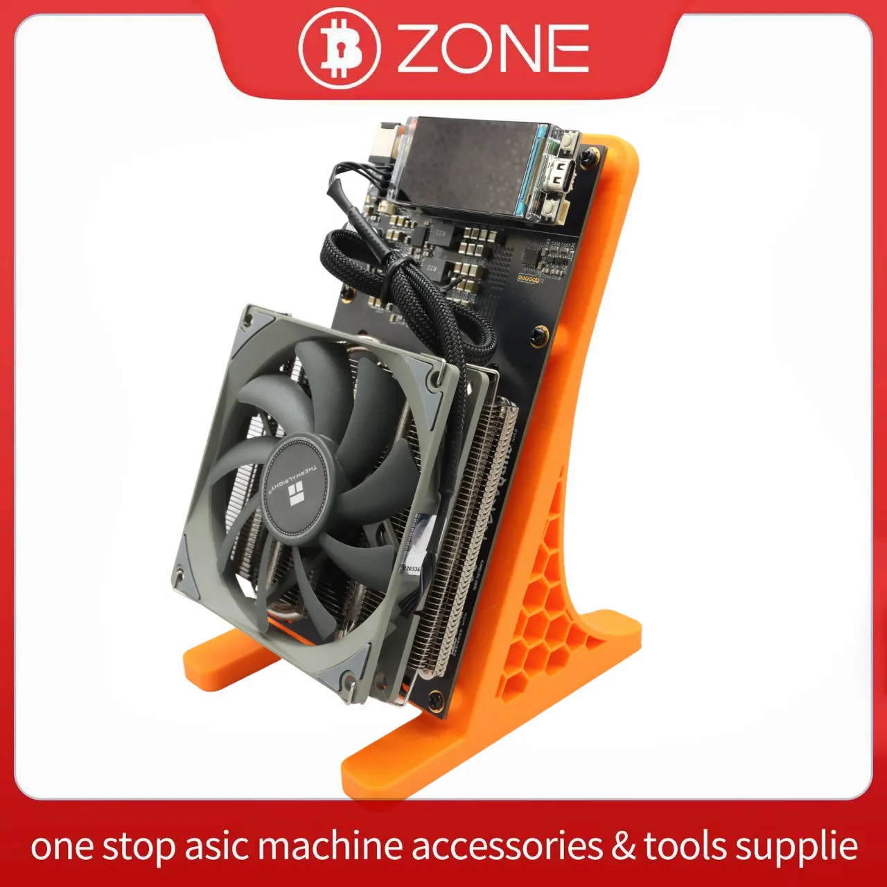 100 % neuer NerdQaxe++ 4.8TH/s 75 W Bitcoin Miner mit 12 V 10 A Netzteil im Lieferumfang enthalten Image