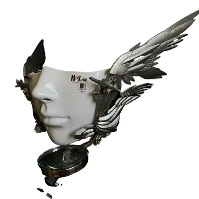Anime Cyberpunkss Maske Figur Machina Mädchen Cosplay Modell Sammeln Modelle Dekorieren Cyber Punk Image