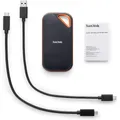Sandisk USB 3.2 Type-C 2000 MB/s Disco rigido esterno portatile PSSD da 480 GB Disco a stato solido