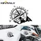 1 pz Moto adesivo decalcomania per camion Moto Club Body Decor adesivi Auto decalcomania Camper Mountain Compass Camper accessori per Auto