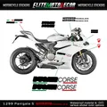 1299 Carenatura completa Shell Adesivo Decalcomania Design tricolore Logo Corse per carenatura inferiore MotoPer Ducati 1299 Panigale S