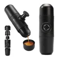 Macchina per caffè espresso da viaggio all'aperto da 140 ml Mini pressa manuale Macchina per caffè manuale Macchina per caffè a capsule portatile Regalo ideale