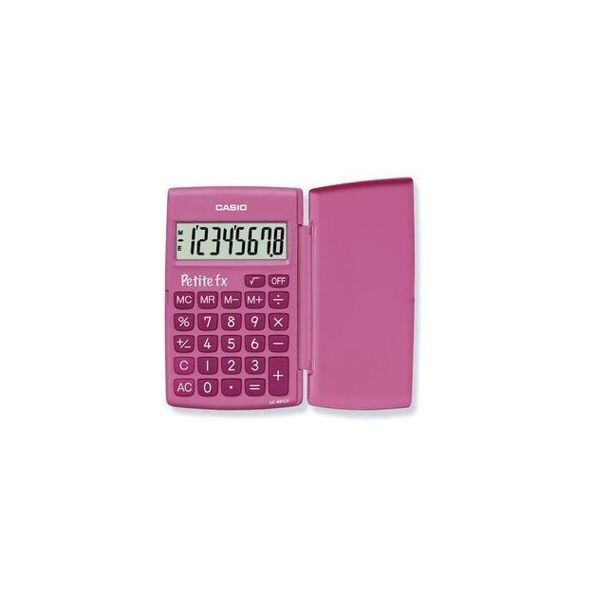 Casio Taschenrechner 8-stellig pink 75x10,7x120 mm BxHxT Image