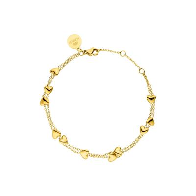 Purelei Armband Alohi Heart mit kleinen Herzen Gold Damen Image