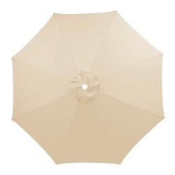 Toile de Remplacement pour Parasol 6 Branches, Parasol de Jardin Anti-UV et Imperméable,