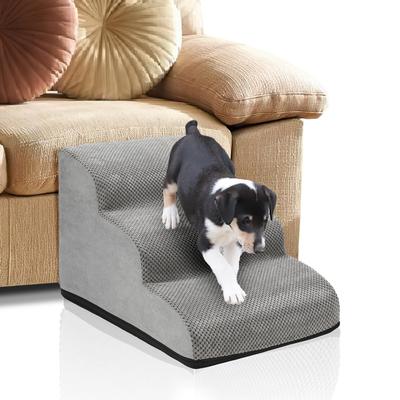 TEMU Dog Ramp Portable Anti-slip Pet Ramp 3/4-step Dog Stairs Image
