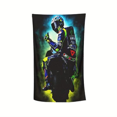 TEMU Motorcycle Beach Towel Pool Bathing Towel Extra Large Lightweight Compact Free Travel Towel For Swimming Camping Adult Women Image