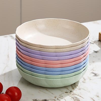 TEMU 5/10pcs, Stackable Snack - Multi-, Electric-free Dessert, Fruit And Nut Trays In Colors - Home, Christmas And New Year Party Supplies Image