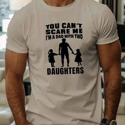 TEMU I Have Print T-shirt, Stylish & Breathable For Men, Simple Lightweight Comfy Top, Casual Crew Neck Short Sleeve T-shirt For Summer Image