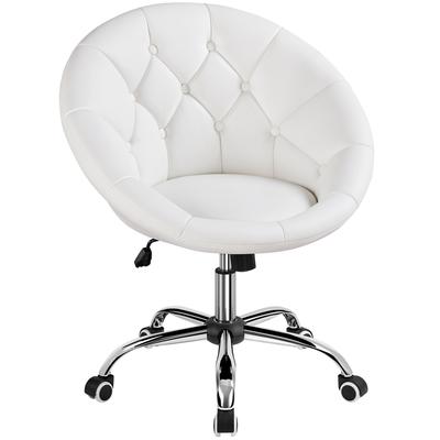 TEMU Costoffs Desk Chair Ergonomic Office Chair Vanity Chair Height Adjustable Office Chair Home Office Chair Upholstered Chair Swivel Chair Image