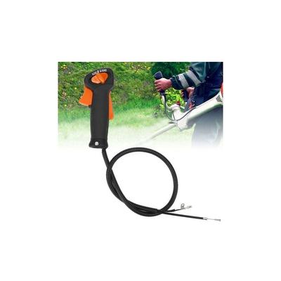 Jalleria - Gashebelschalter, tragbarer Fahrradgriffschalter für Stihl FS120 FS200-Montagehalterung Image