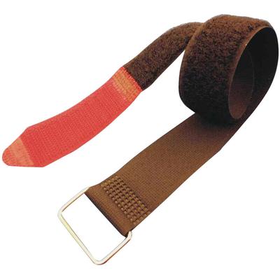 F101-20-330M Klettband mit Gurt Haft- und Flauschteil (l x b) 330 mm x 20 mm Schwarz, Rot 1 Image