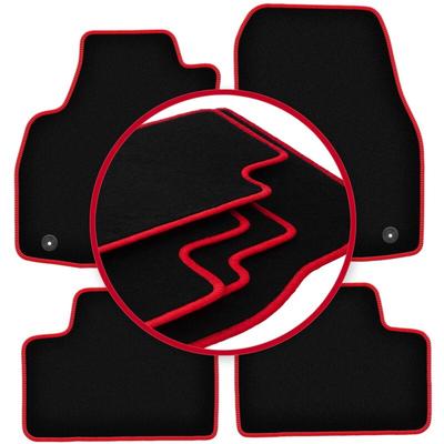 CARLUX-RED Autofußmatten für: Opel Astra H Limousine, Schrägheck, Kombi, TwinTop, Cabrio, Coupé Image