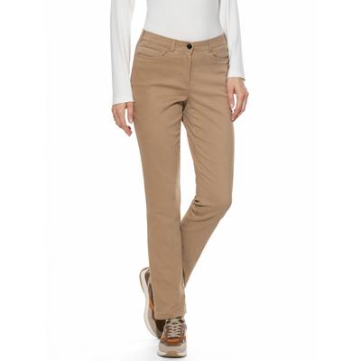 Walbusch Damen 2-in-1-Bügelfrei-Thermohose Beige Image