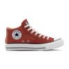 Sneaker CONVERSE "CHUCK TAYLOR ALL STAR MALDEN STREET CANVAS & SUEDE", Gr. 38, rot terracotta, weiß, schwarz, Textil, Leder, sportlich, Schuhe