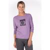 Funktionsshirt LPO "PAULINE WOMEN", Damen, Gr. 36/38 (M), lila, 60% Baumwolle, 40% Polyester, casual, bequem, Langarm angesetztes Bündchen, Shirts, Auch in Großen Größen erhältlich