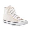 Sneaker CONVERSE "CHUCK TAYLOR ALL STAR PEACHED CANVAS", Gr. 41, light dune, weiß, gold, Textil, sportlich, Schuhe
