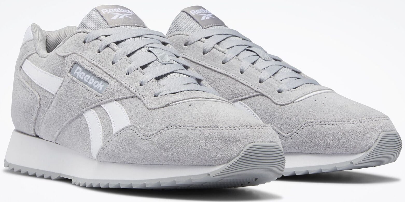 Sneaker REEBOK CLASSIC "REEBOK GLIDE RIPPLE", Gr. 43, pugry3, ftwwht, pugry3, Leder, Synthetik, Schuhe