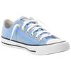 Sneaker CONVERSE "CHUCK TAYLOR ALL STAR PEACHED CANVAS", Gr. 41, open sky, weiß, gold, Textil, sportlich, Schuhe