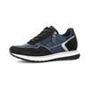 Keilsneaker GABOR "TURIN", Damen, Gr. 38, grau (dunkelblau, schwarz, grau), Ziegenveloursleder, Glattleder, mehrfarbig, sportlich, Schuhe, Freizeitschuh, Halbschuh, Schnürer in Komforweite H (=sehr weit)
