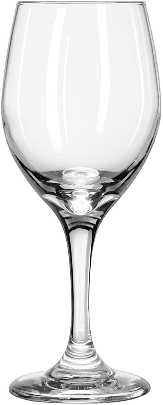 Gläser-Set LIBBEY "Goblet Glas -PERCEPTION-, 414 ml, Ø 8,5 cm, H: 21 cm, 12er Set", transparent, H:21cm Ø:8,5cm, Glas, Trinkgefäße, hochwertig verarbeitet, im modernen Design
