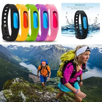 5/10Pcs Anti Mosquito Pest Insect Bugs Anti Mosquito Waterproof Wristband Repeller Wrist Band Bracelet Capsule Repellent