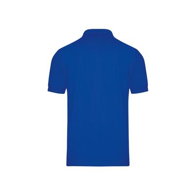 Poloshirt TRIGEMA "TRIGEMA Poloshirt DELUXE Piqué", Baby, Gr. 80, blau (royal), 100% Baumwolle, Basic, Kurzarm, Shirts Image