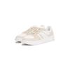 Sneaker TOMMY JEANS "TJM CUPSOLE PODS", Herren, Gr. 46, weiß (weiß, beige), Veloursleder, Nappaleder, sportlich, Schuhe, Freizeitschuh, Halbschuh, Schnürschuh mit weichem Schaftrand